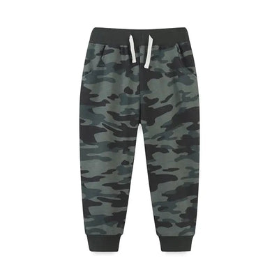 Camouflage Boys Sweatpants with Drawstring Frugal Finds Galore