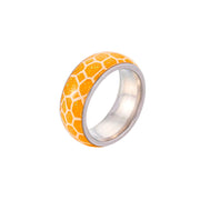 Luminous Stainless Steel Crack Ring Frugal Finds Galore