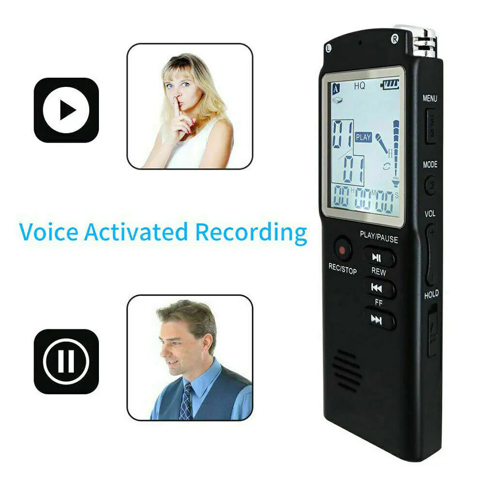 Voice Activated Mini Digital Sound Audio Recorder