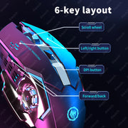 Silent Wireless Gaming Mouse Frugal Finds Galore