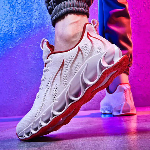 Hollow-out Flyknit Sneakers - Athletic Footwear Frugal Finds Galore