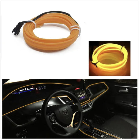 Car Ambient Lighting Strip Frugal Finds Galore