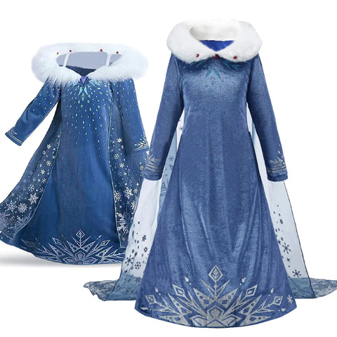 Girls' Princess Dress - Frozen Elsa Party Dress Frugal Finds Galore