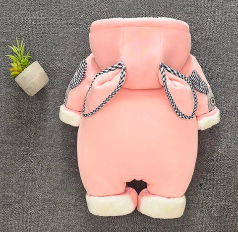 Thick Hooded Baby Jumpsuit Frugal Finds Galore