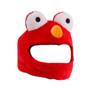 Plush Helmet Liner for Motorcycle with Big Eyes Frugal Finds Galore