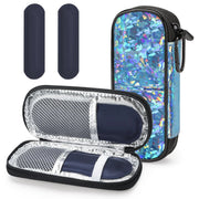 Insulin Cooler Travel Case with 2 Reusable Ice Packs for Insulin Frugal Finds Galore