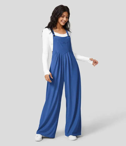 Amy Adjustable Waffle Overalls with Button Pockets Frugal Finds Galore