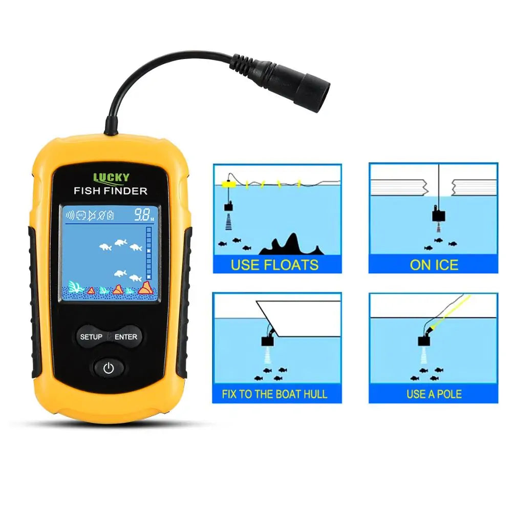 Portable Sonar Fish Finder 100M