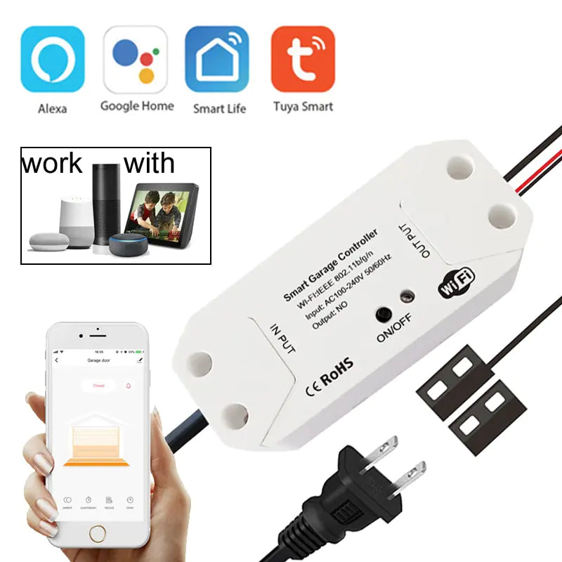 WiFi Smart Garage Door Opener