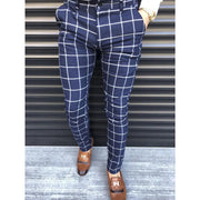 Men's Checkered Business Trousers Frugal Finds Galore