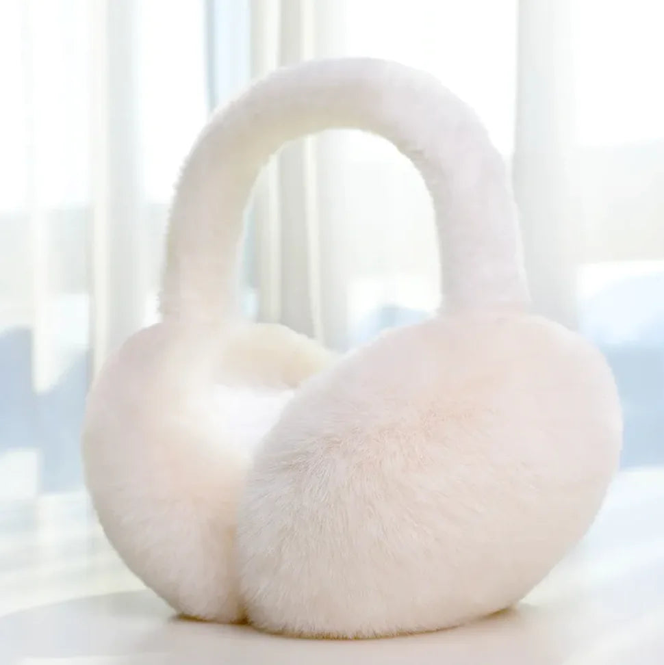 Warm Rabbit Fur Earmuffs