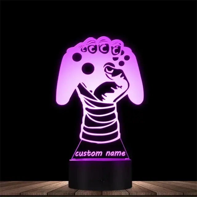 3D LED Gaming Lamp