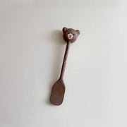 Handmade Wooden Chopping Board with Small Spoon and Fork Frugal Finds Galore