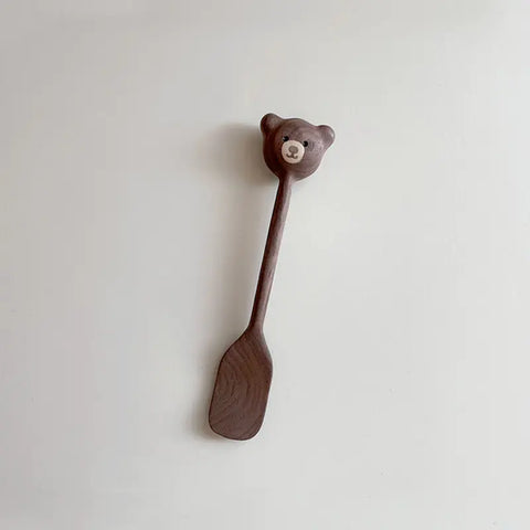 Handmade Wooden Chopping Board with Small Spoon and Fork Frugal Finds Galore