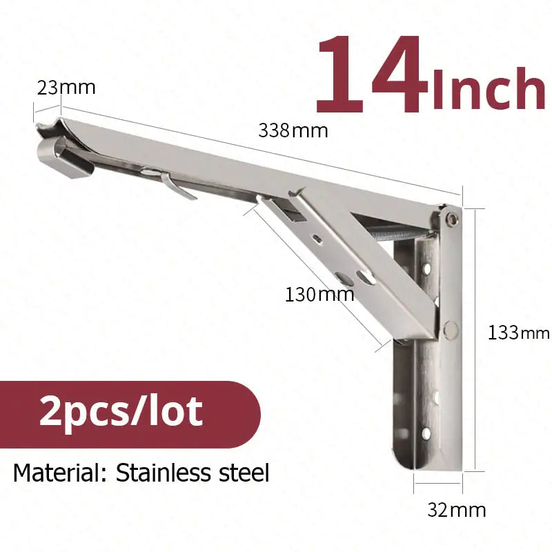 Folding Shelf Brackets Heavy Duty