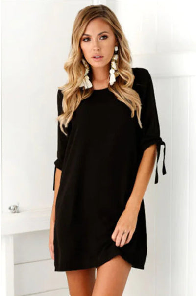 Chiffon Printed Dress - Floral Design Dress Frugal Finds Galore