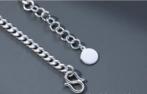 Vintage Thai Silver Bracelet for Men's Fashion Frugal Finds Galore