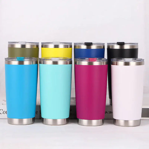 20oz Double-Layer Stainless Steel Vacuum Car Cup Frugal Finds Galore