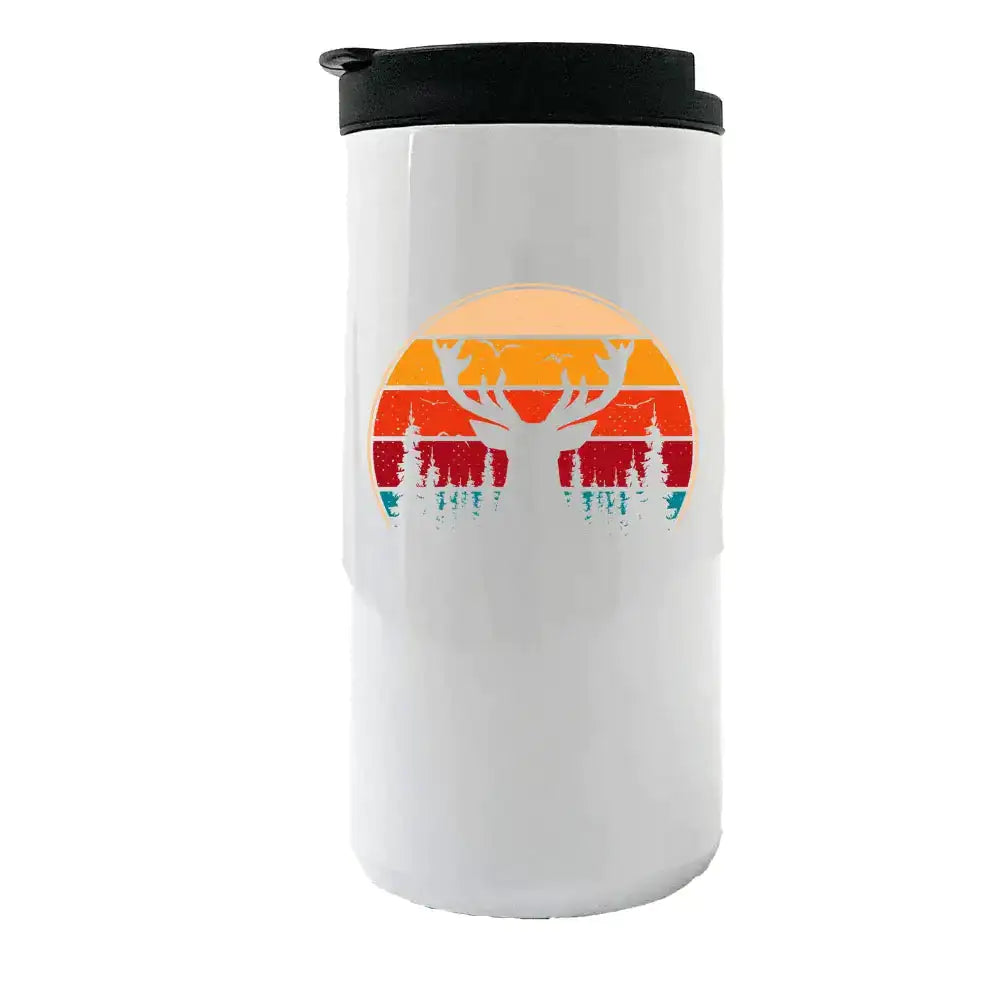 Wilderness Deer Color 14oz Coffee Tumbler