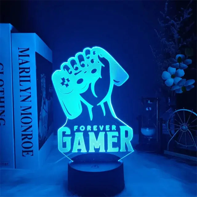 3D LED Gaming Lamp