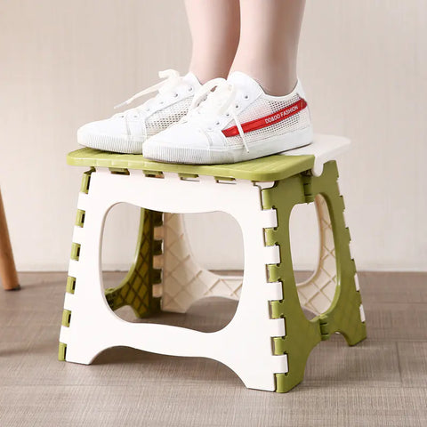Portable Plastic Folding Stool for Home and Bathroom Frugal Finds Galore