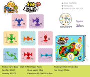 Bees Suction Cups Versatile Building Soft Blocks Toy Frugal Finds Galore