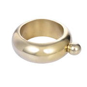 Creative Stainless Steel Bracelet Flask in Rose Gold Frugal Finds Galore