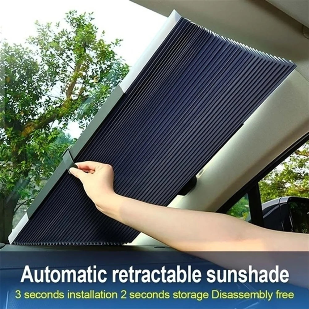 Retractable Windshield Shade