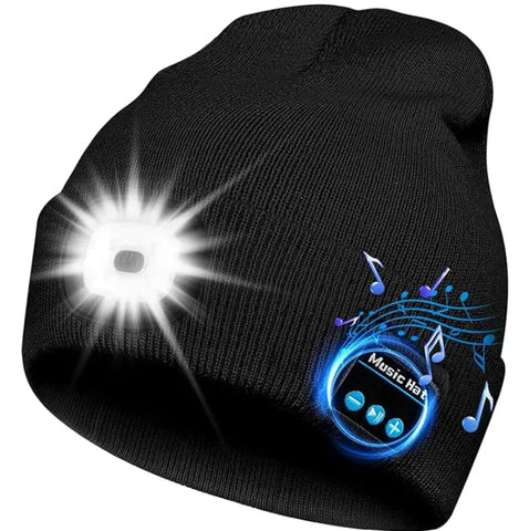 Luminous Lighting Knitted Hat Frugal Finds Galore