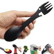 Portable Camping Cutlery Set - Stainless Steel Utensils Frugal Finds Galore
