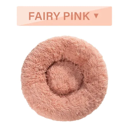 Fluffy Donut Pet Bed Frugal Finds Galore