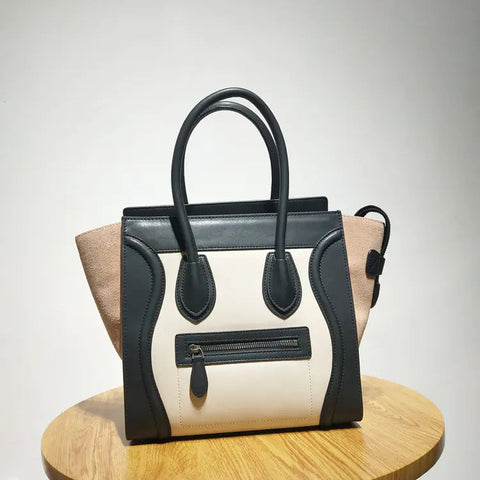 Smiley Face Bag, Color Block Tote Bag Frugal Finds Galore