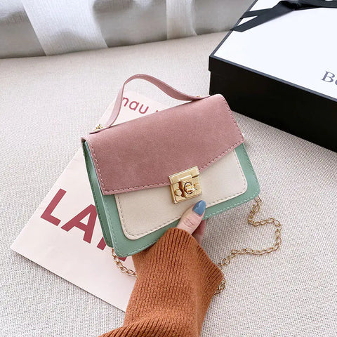 Retro Women's Handbags with Niche Contrast Design Frugal Finds Galore