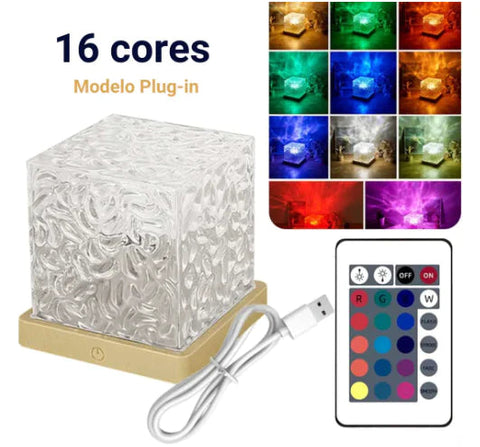 Aurora Lamp - Creative Rotating Wave Night Light Frugal Finds Galore