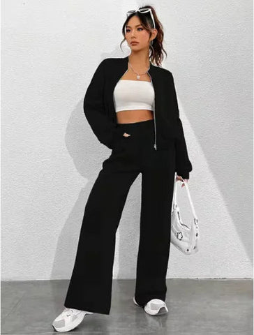 Zipper Slim Fit Women's Suit Frugal Finds Galore