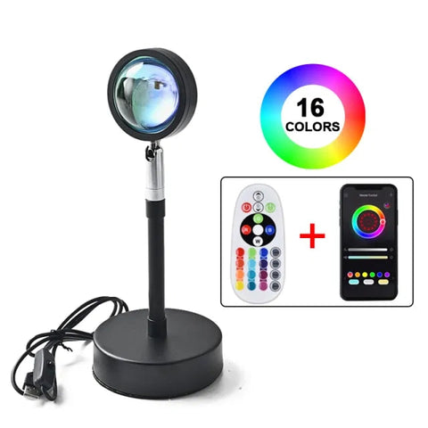 Sunset Lamp Remote Control Frugal Finds Galore
