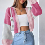 Striped Long Sleeve Cardigan Sweater Frugal Finds Galore