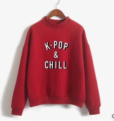 K-Pop & Chill Mockneck