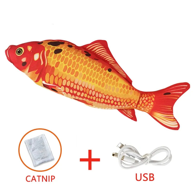 Electric Stimulating Cat Toy USB Catnip