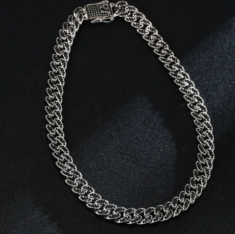 Full Diamond Inlaid Necklace Frugal Finds Galore