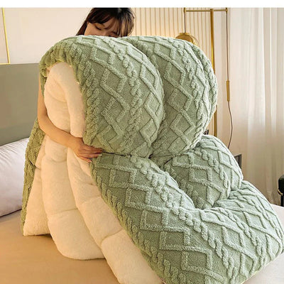 Warm Winter Cashmere Weighted Blanket Frugal Finds Galore
