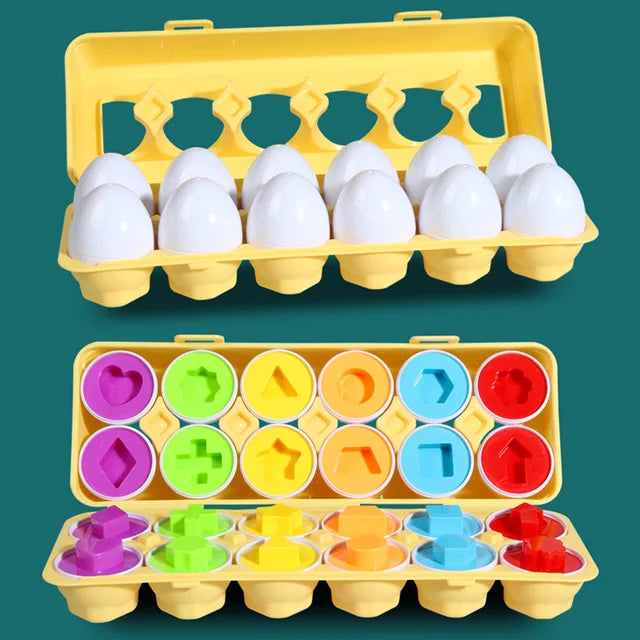 Montessori Toy Matching Eggs