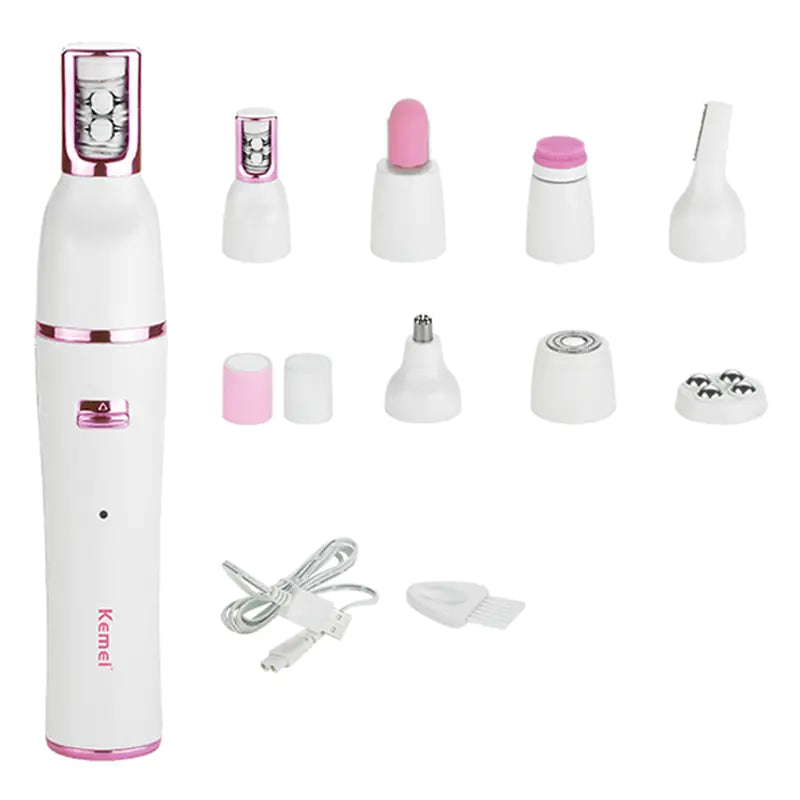 7in1 Women Epilator Electric Facial Hair Remover