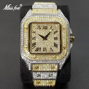 MISSFOX Ice Out Watch For Men Frugal Finds Galore