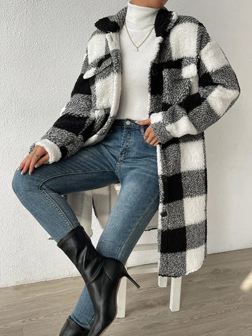 Fleece Long Coat Frugal Finds Galore