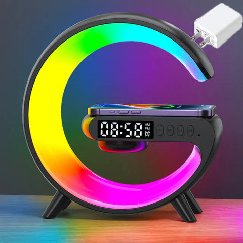 Multifunctional Wireless Charger Table Lamp Frugal Finds Galore
