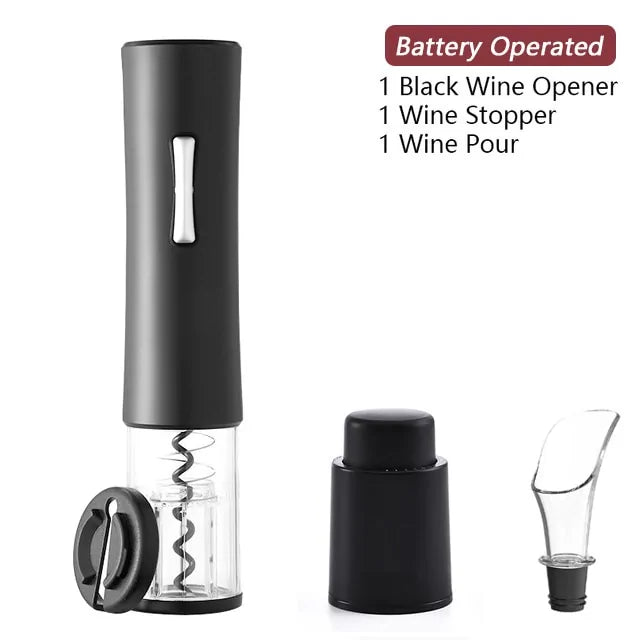 Electric Wine Opener Foil Cutter Jar Opener