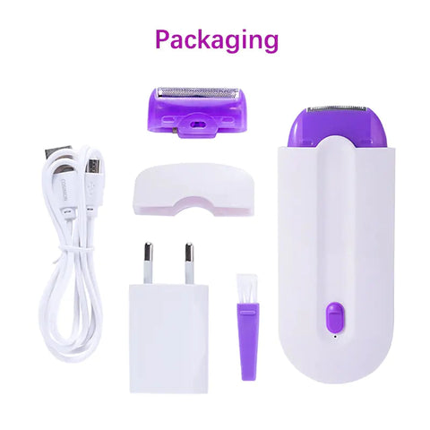 Rechargeable Painless Hair Removal Kit Frugal Finds Galore