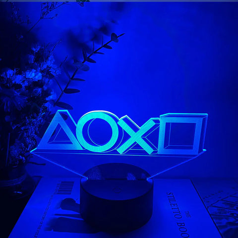 Creative Gamepad 3D LED Desk Lamp Frugal Finds Galore