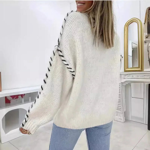 Loose Knitted Sweater Frugal Finds Galore